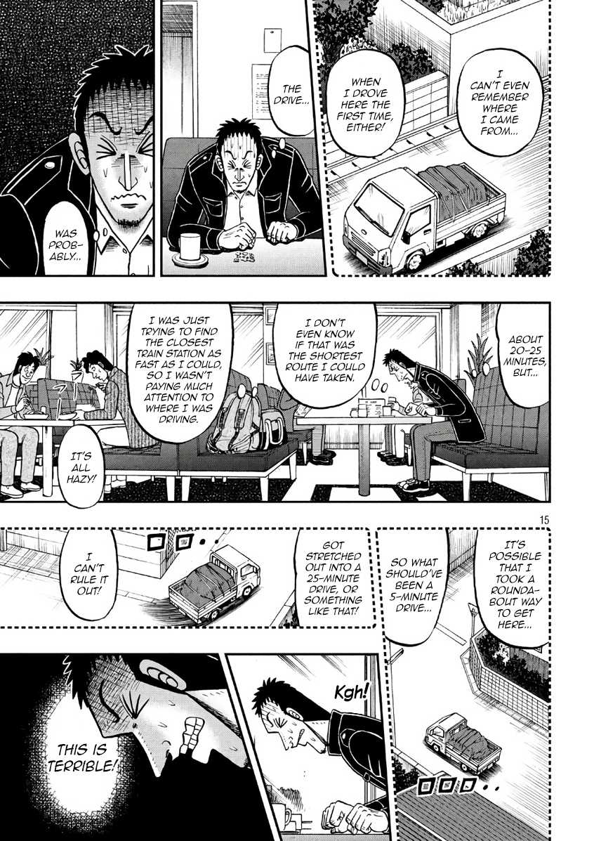 Gambling Outcast Kaiji: The 2.4 Billion Escape Arc - Kaiji Part 6 Chapter 283 page 15 - Chapter 283: Oversight