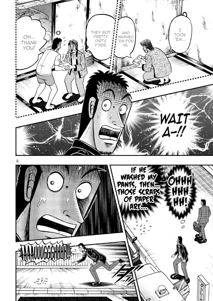 Gambling Outcast Kaiji: The 2.4 Billion Escape Arc - Kaiji Part 6 Chapter 283 page 8 - Chapter 283: Oversight
