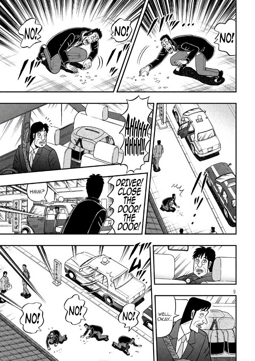 Gambling Outcast Kaiji: The 2.4 Billion Escape Arc - Kaiji Part 6 Chapter 283 page 9 - Chapter 283: Oversight