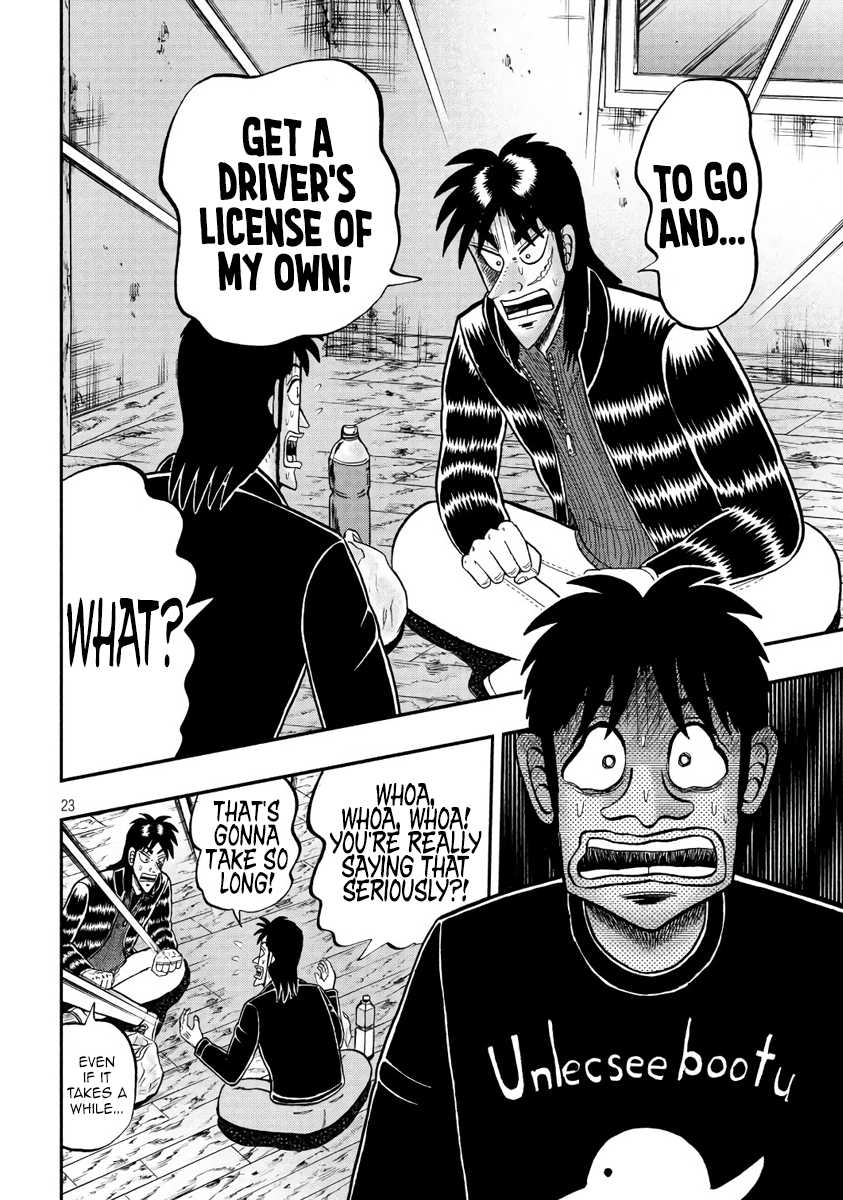 Gambling Outcast Kaiji: The 2.4 Billion Escape Arc - Kaiji Part 6 Chapter 284 page 22 - Chapter 284: Mission