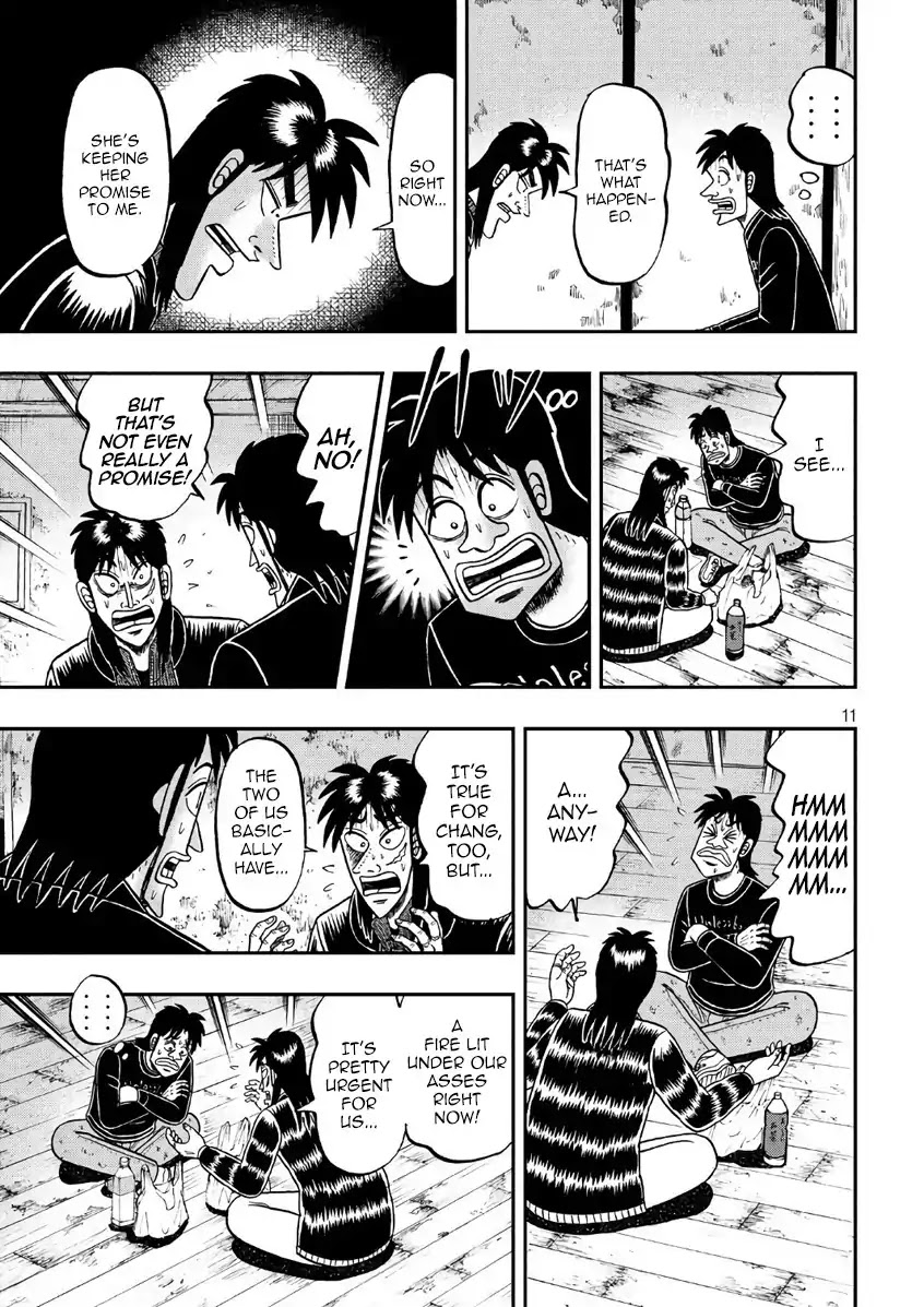 Gambling Outcast Kaiji: The 2.4 Billion Escape Arc - Kaiji Part 6 Chapter 285 page 11 - Chapter 285: Urgency