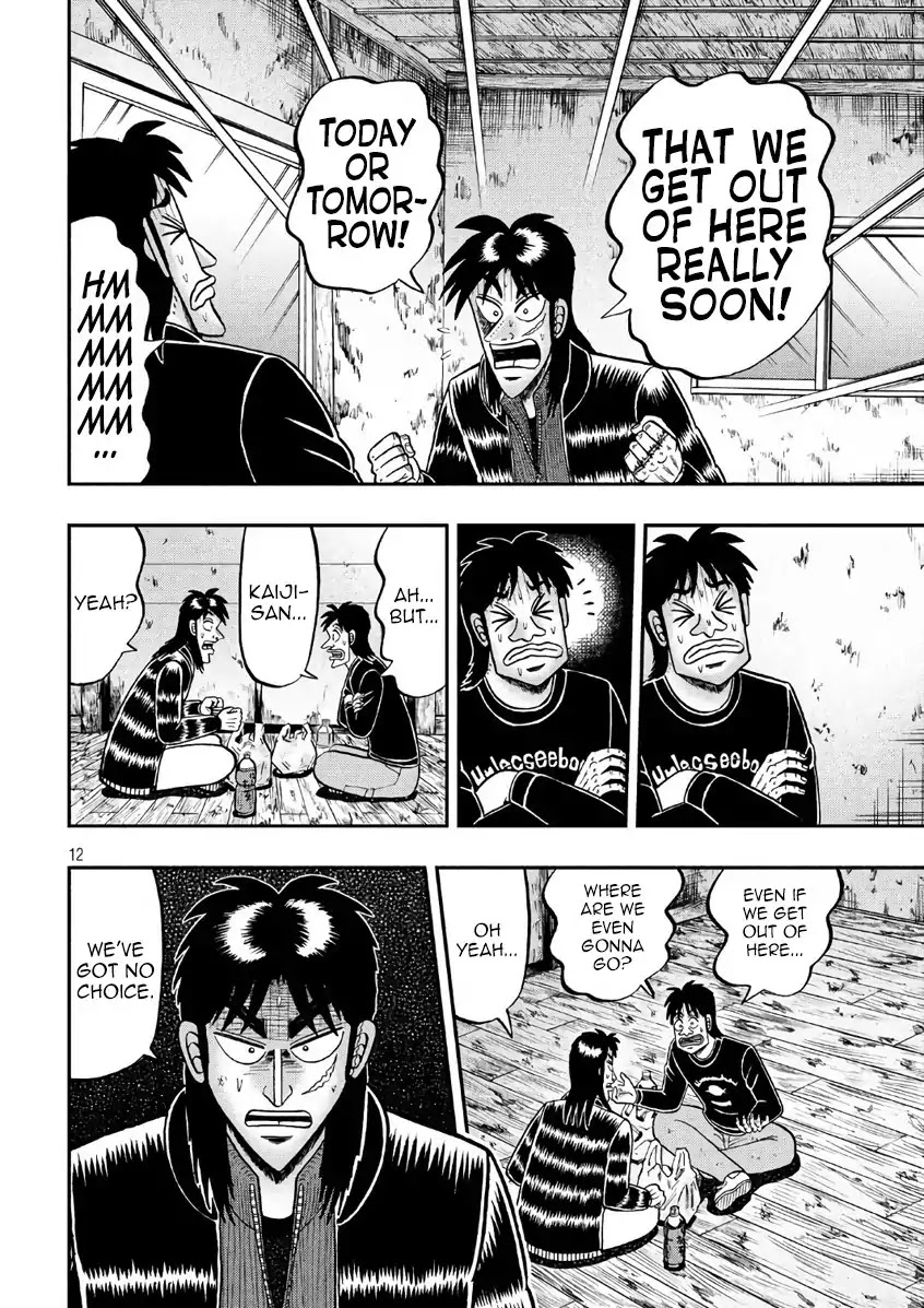 Gambling Outcast Kaiji: The 2.4 Billion Escape Arc - Kaiji Part 6 Chapter 285 page 12 - Chapter 285: Urgency