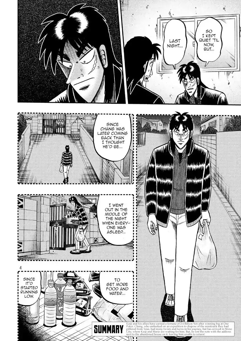 Gambling Outcast Kaiji: The 2.4 Billion Escape Arc - Kaiji Part 6 Chapter 285 page 4 - Chapter 285: Urgency