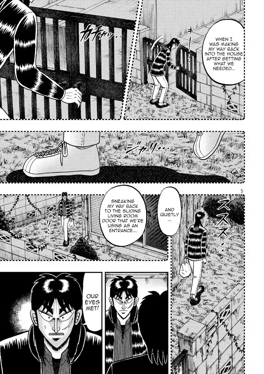 Gambling Outcast Kaiji: The 2.4 Billion Escape Arc - Kaiji Part 6 Chapter 285 page 5 - Chapter 285: Urgency