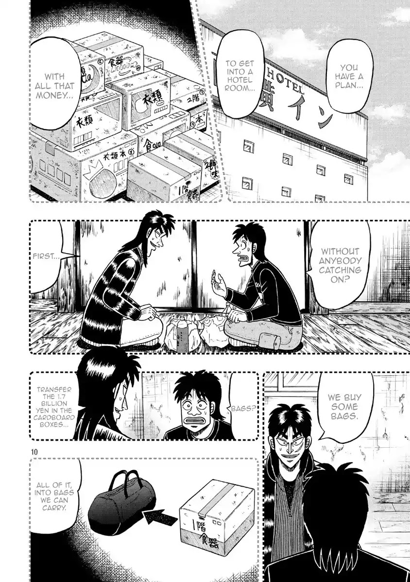 Gambling Outcast Kaiji: The 2.4 Billion Escape Arc - Kaiji Part 6 Chapter 286 page 10 - Chapter 286: Futility