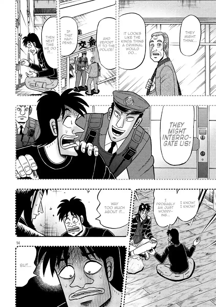 Gambling Outcast Kaiji: The 2.4 Billion Escape Arc - Kaiji Part 6 Chapter 286 page 14 - Chapter 286: Futility