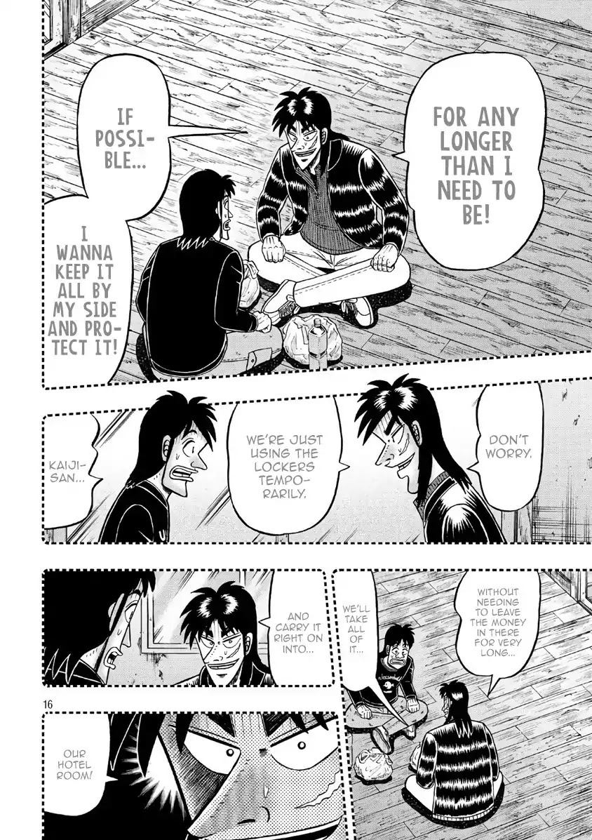 Gambling Outcast Kaiji: The 2.4 Billion Escape Arc - Kaiji Part 6 Chapter 286 page 16 - Chapter 286: Futility