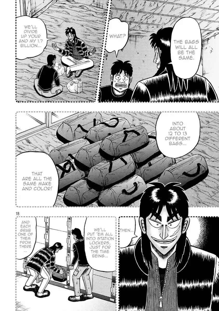 Gambling Outcast Kaiji: The 2.4 Billion Escape Arc - Kaiji Part 6 Chapter 286 page 18 - Chapter 286: Futility