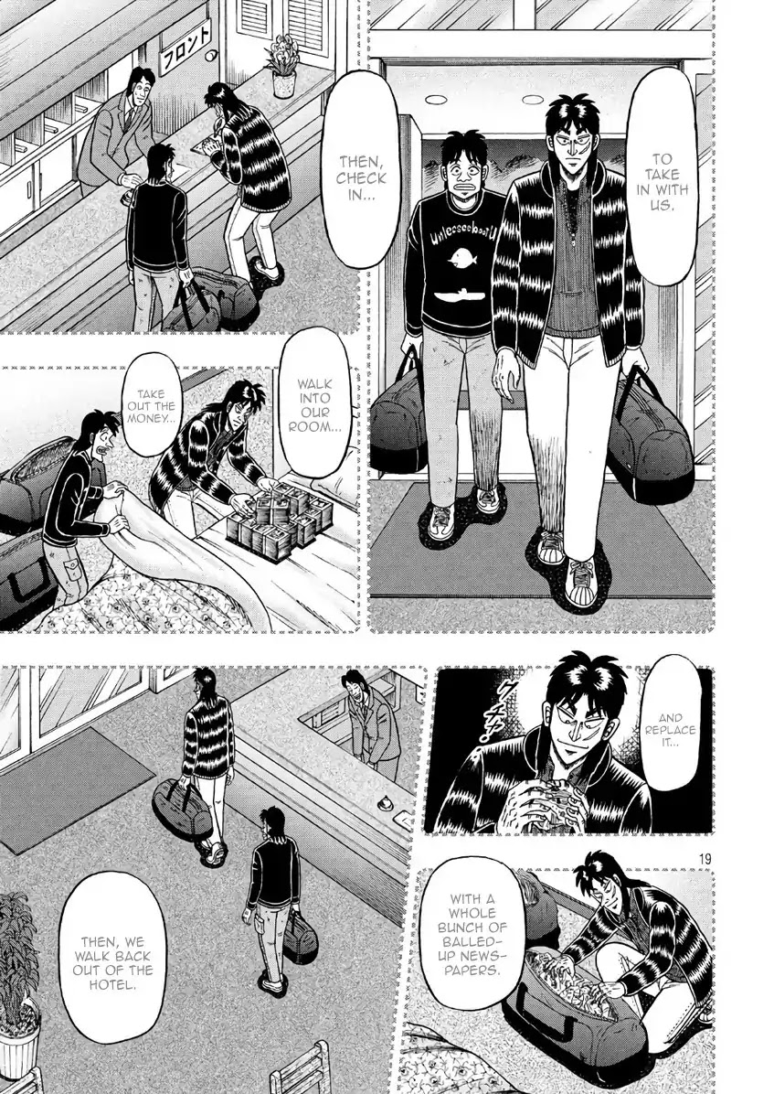 Gambling Outcast Kaiji: The 2.4 Billion Escape Arc - Kaiji Part 6 Chapter 286 page 19 - Chapter 286: Futility