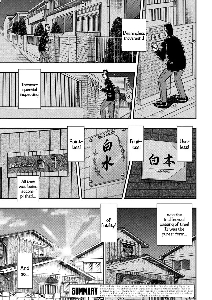 Gambling Outcast Kaiji: The 2.4 Billion Escape Arc - Kaiji Part 6 Chapter 286 page 3 - Chapter 286: Futility