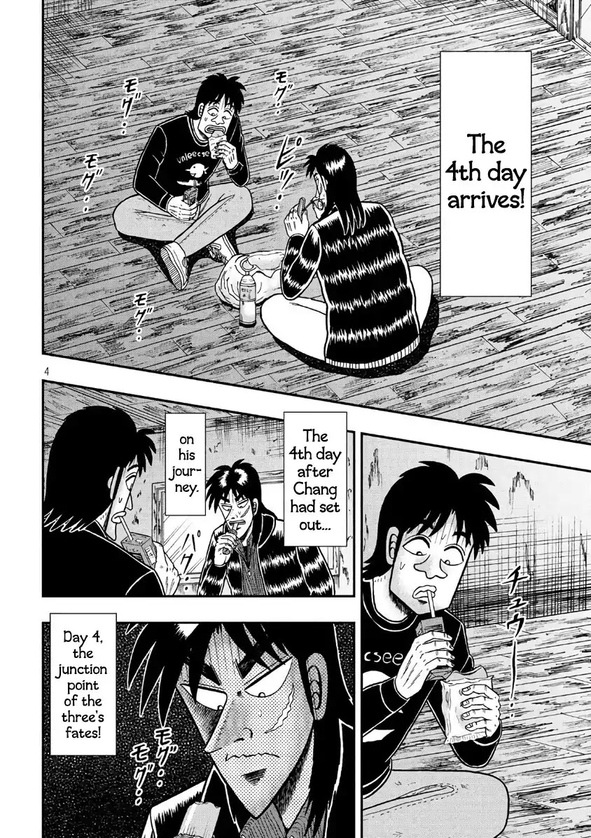 Gambling Outcast Kaiji: The 2.4 Billion Escape Arc - Kaiji Part 6 Chapter 286 page 4 - Chapter 286: Futility