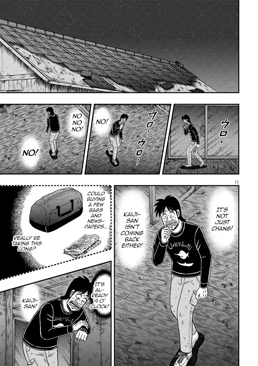 Gambling Outcast Kaiji: The 2.4 Billion Escape Arc - Kaiji Part 6 Chapter 287 page 11 - Chapter 287: Anticipation