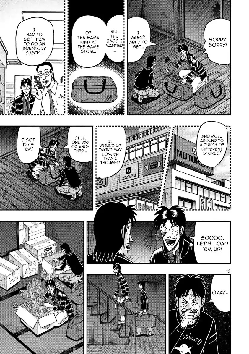 Gambling Outcast Kaiji: The 2.4 Billion Escape Arc - Kaiji Part 6 Chapter 287 page 13 - Chapter 287: Anticipation