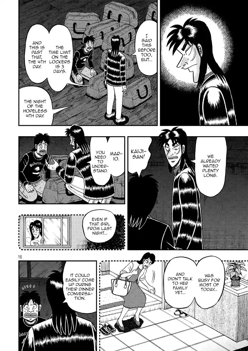 Gambling Outcast Kaiji: The 2.4 Billion Escape Arc - Kaiji Part 6 Chapter 287 page 16 - Chapter 287: Anticipation