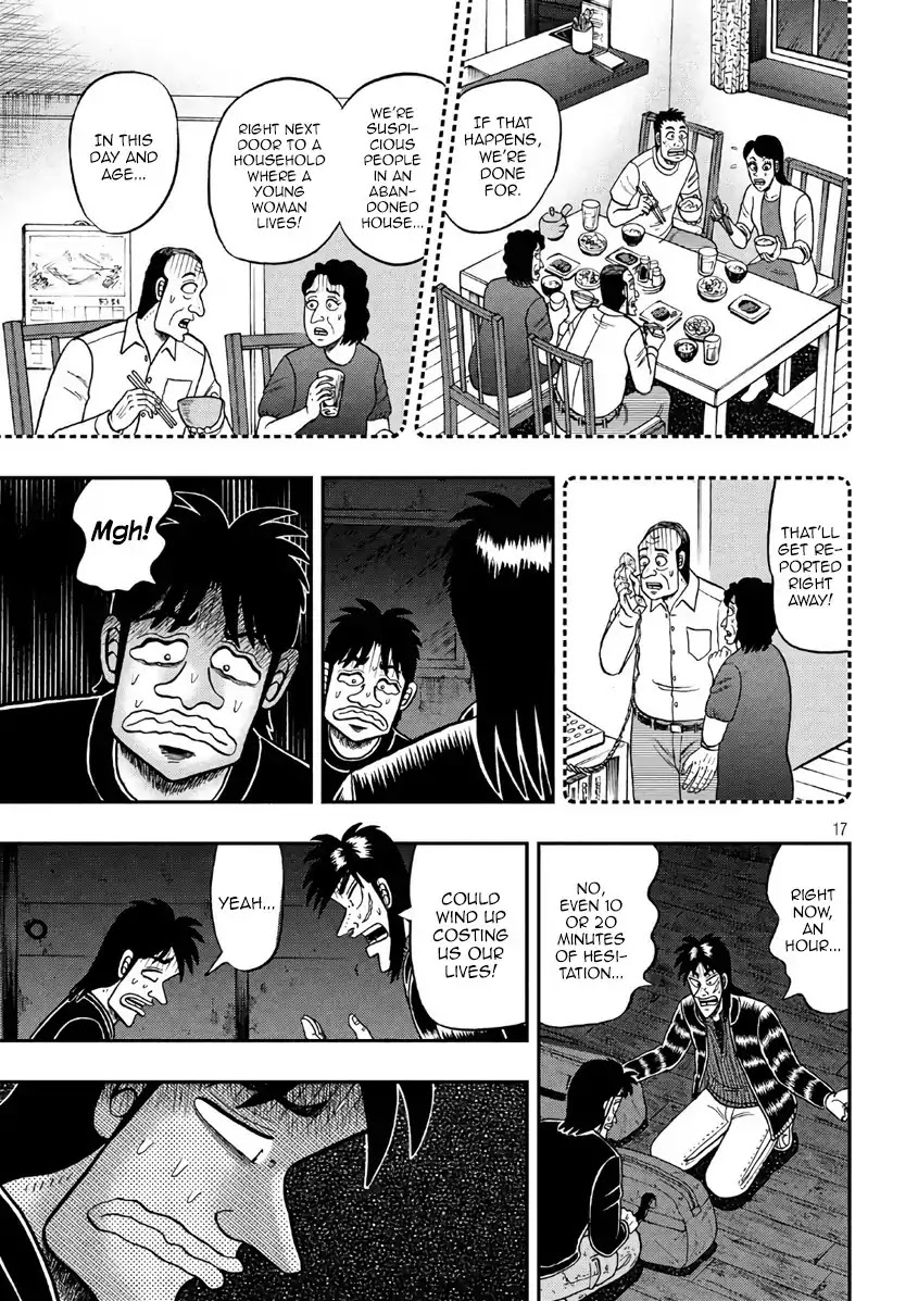 Gambling Outcast Kaiji: The 2.4 Billion Escape Arc - Kaiji Part 6 Chapter 287 page 17 - Chapter 287: Anticipation