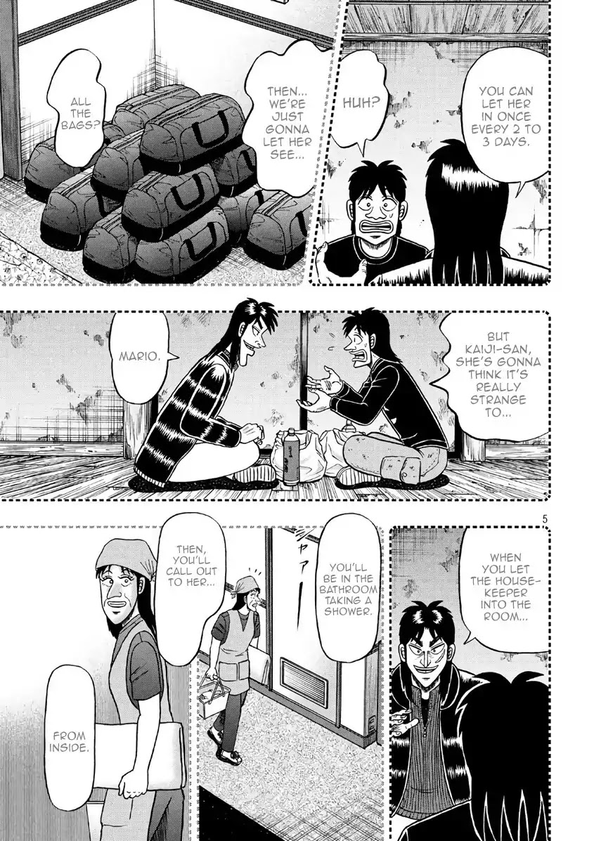 Gambling Outcast Kaiji: The 2.4 Billion Escape Arc - Kaiji Part 6 Chapter 287 page 5 - Chapter 287: Anticipation