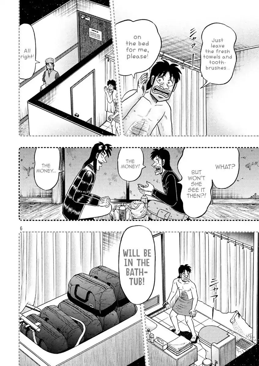 Gambling Outcast Kaiji: The 2.4 Billion Escape Arc - Kaiji Part 6 Chapter 287 page 6 - Chapter 287: Anticipation
