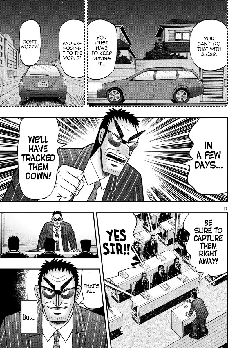 Gambling Outcast Kaiji: The 2.4 Billion Escape Arc - Kaiji Part 6 Chapter 289 page 17 - Chapter 289: Manhunt