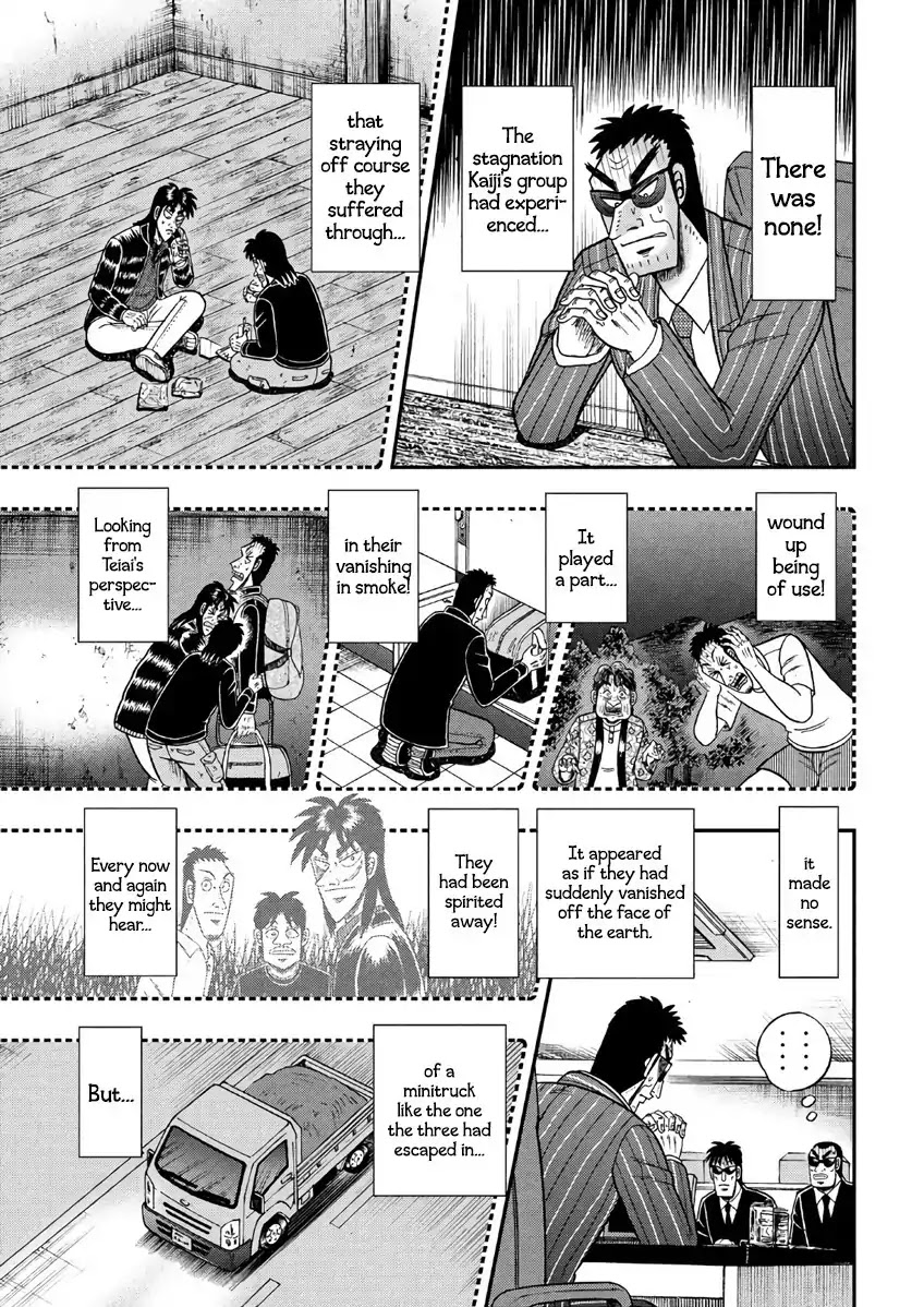 Gambling Outcast Kaiji: The 2.4 Billion Escape Arc - Kaiji Part 6 Chapter 289 page 19 - Chapter 289: Manhunt