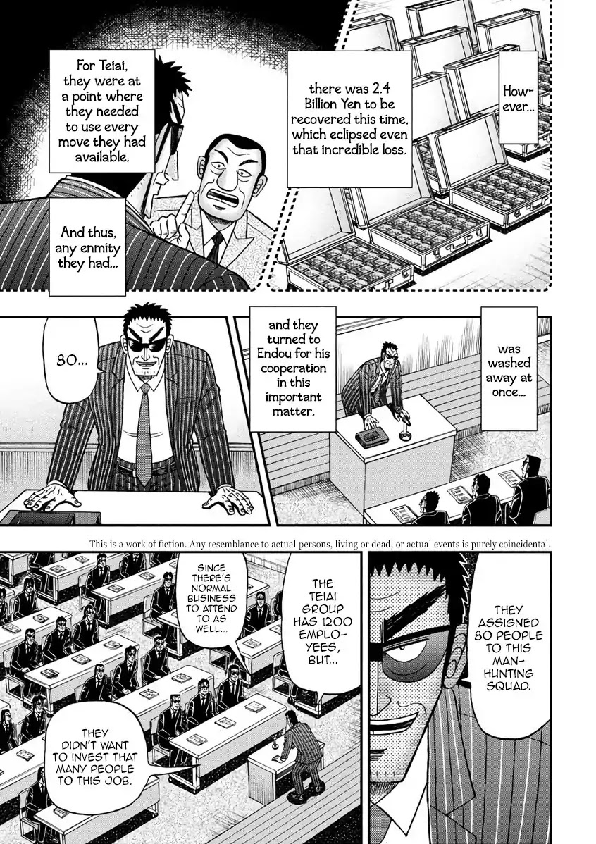 Gambling Outcast Kaiji: The 2.4 Billion Escape Arc - Kaiji Part 6 Chapter 289 page 7 - Chapter 289: Manhunt