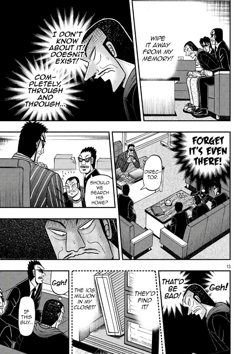 Gambling Outcast Kaiji: The 2.4 Billion Escape Arc - Kaiji Part 6 Chapter 290 page 13 - Chapter 290: Thunderclap