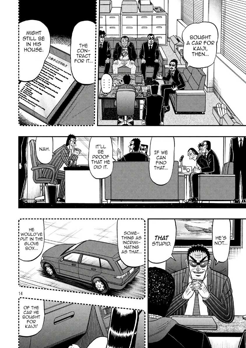 Gambling Outcast Kaiji: The 2.4 Billion Escape Arc - Kaiji Part 6 Chapter 290 page 14 - Chapter 290: Thunderclap
