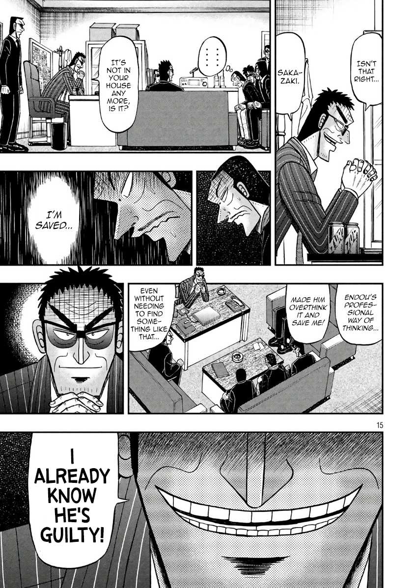 Gambling Outcast Kaiji: The 2.4 Billion Escape Arc - Kaiji Part 6 Chapter 290 page 15 - Chapter 290: Thunderclap