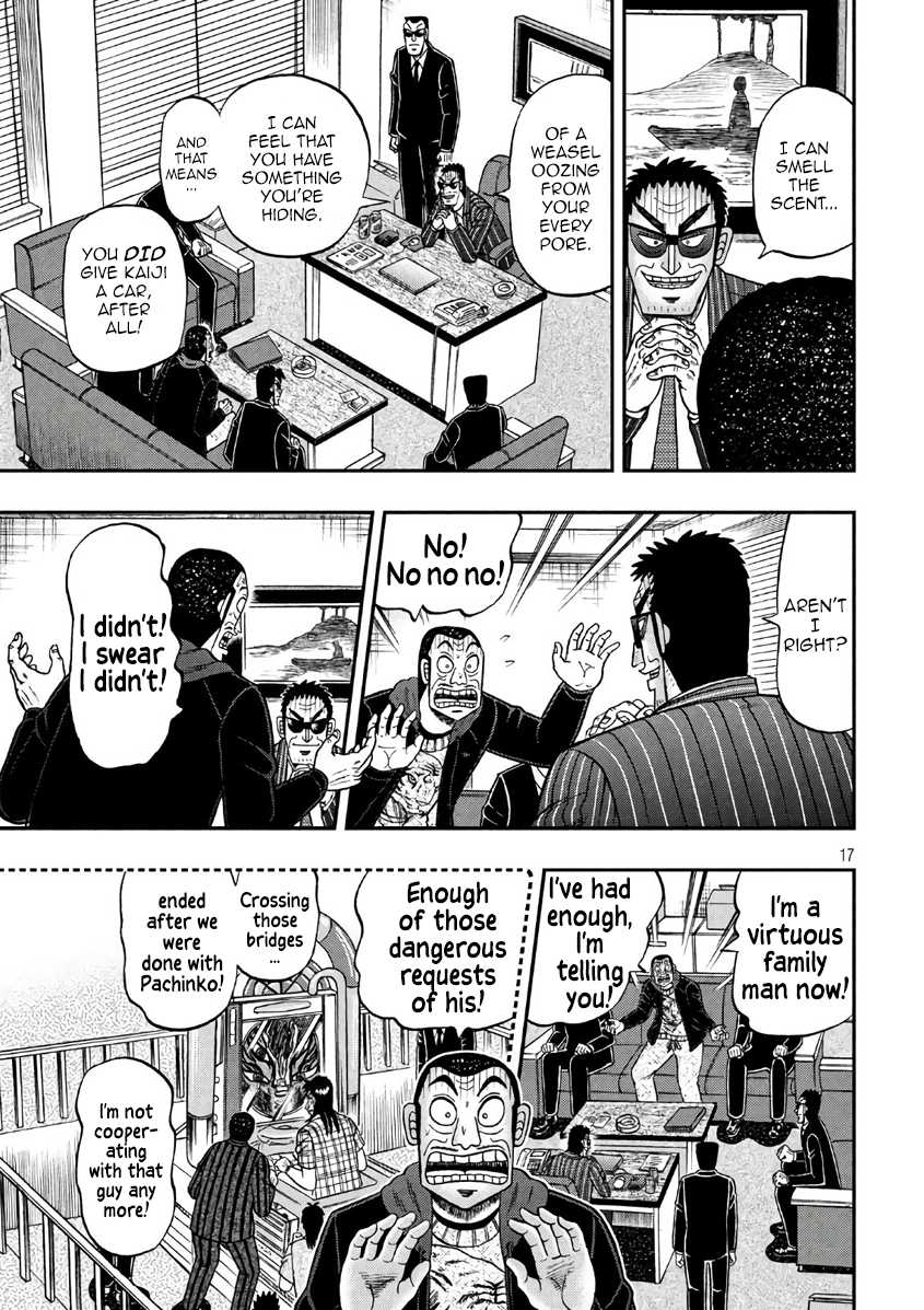 Gambling Outcast Kaiji: The 2.4 Billion Escape Arc - Kaiji Part 6 Chapter 290 page 17 - Chapter 290: Thunderclap