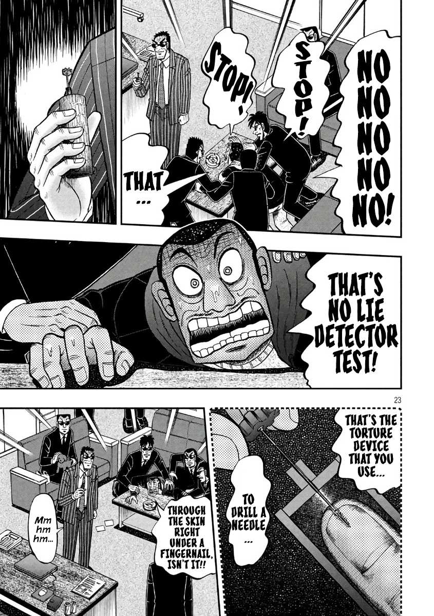 Gambling Outcast Kaiji: The 2.4 Billion Escape Arc - Kaiji Part 6 Chapter 290 page 23 - Chapter 290: Thunderclap