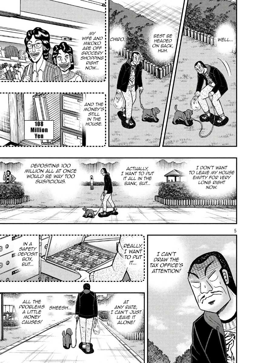 Gambling Outcast Kaiji: The 2.4 Billion Escape Arc - Kaiji Part 6 Chapter 290 page 5 - Chapter 290: Thunderclap