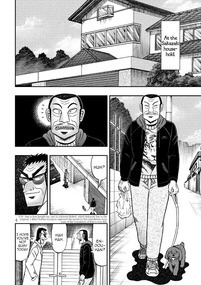 Gambling Outcast Kaiji: The 2.4 Billion Escape Arc - Kaiji Part 6 Chapter 290 page 6 - Chapter 290: Thunderclap
