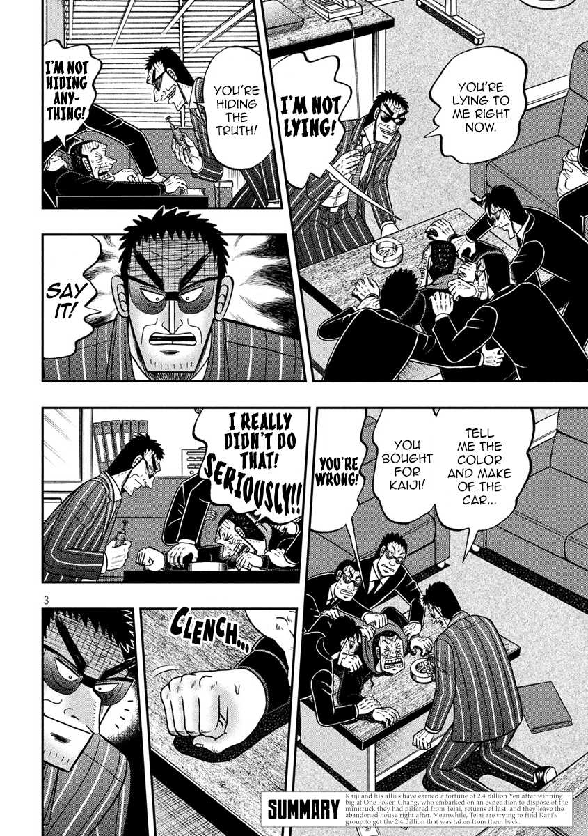 Gambling Outcast Kaiji: The 2.4 Billion Escape Arc - Kaiji Part 6 Chapter 291 page 3 - Chapter 291: Torture