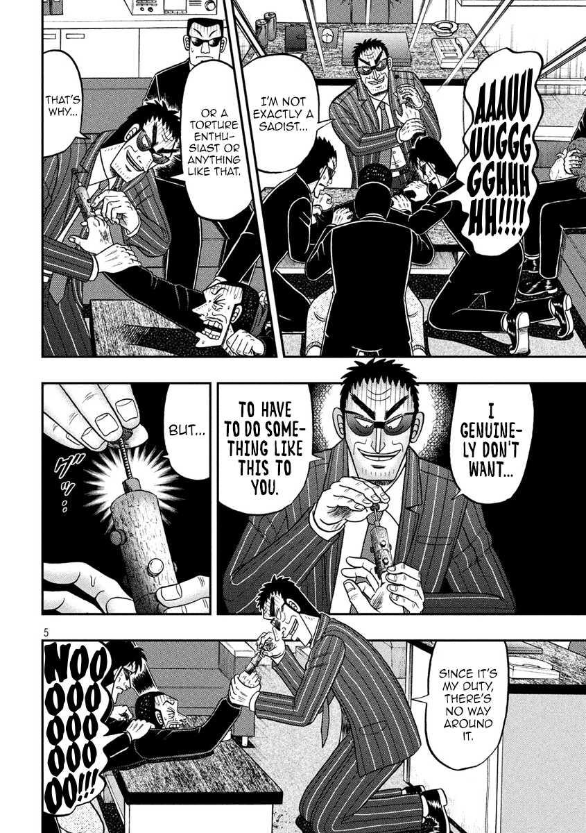 Gambling Outcast Kaiji: The 2.4 Billion Escape Arc - Kaiji Part 6 Chapter 291 page 5 - Chapter 291: Torture