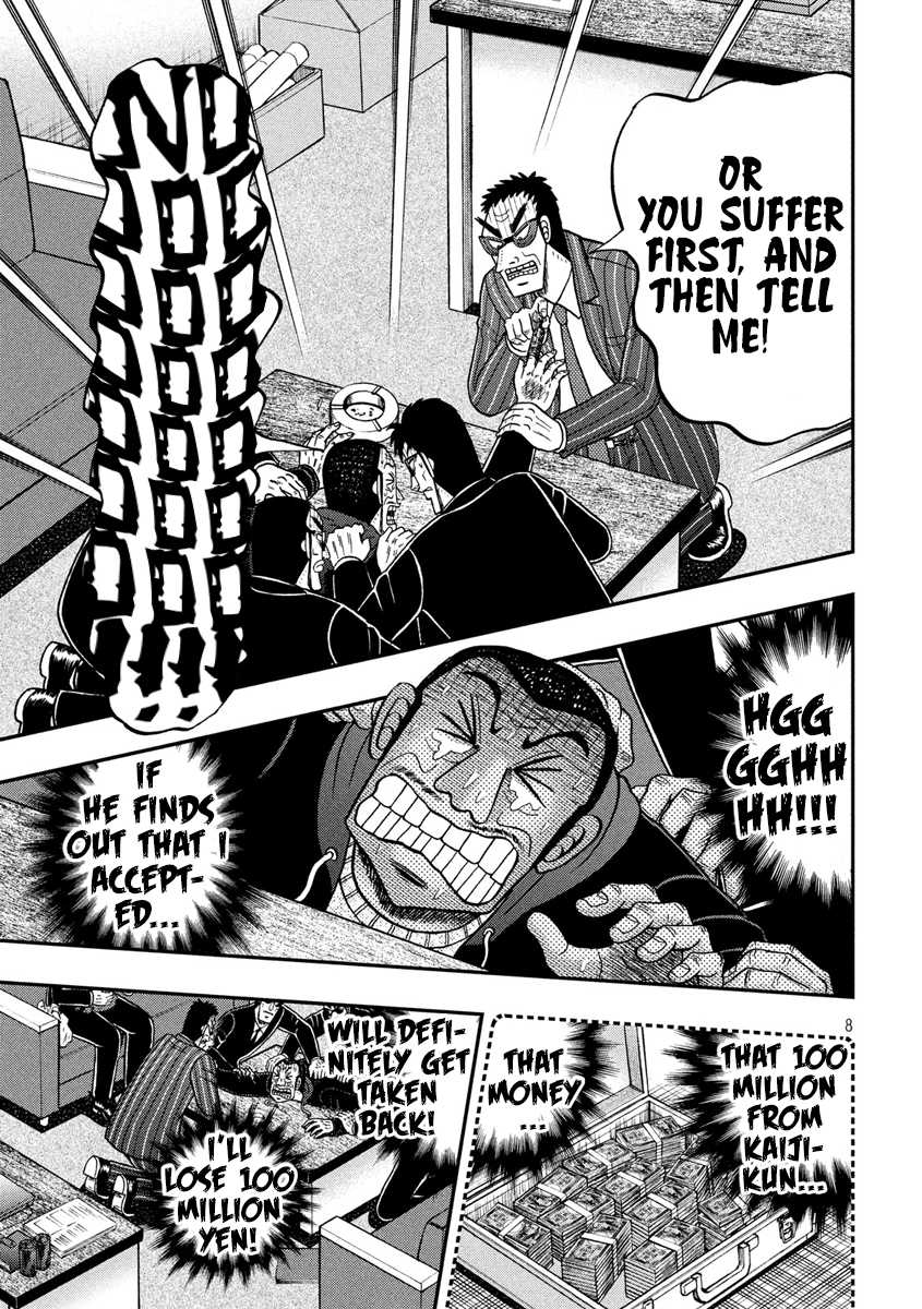 Gambling Outcast Kaiji: The 2.4 Billion Escape Arc - Kaiji Part 6 Chapter 291 page 8 - Chapter 291: Torture