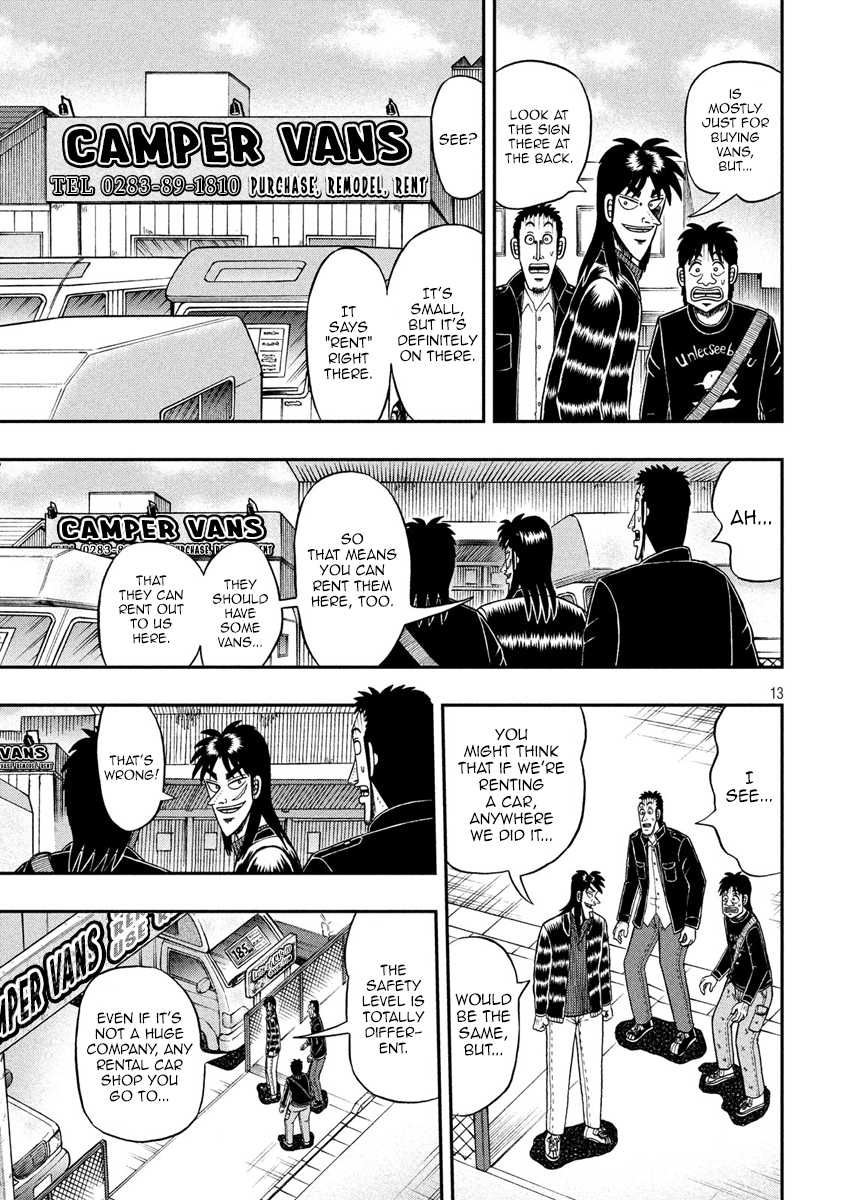 Gambling Outcast Kaiji: The 2.4 Billion Escape Arc - Kaiji Part 6 Chapter 292 page 12 - Chapter 292: Bait