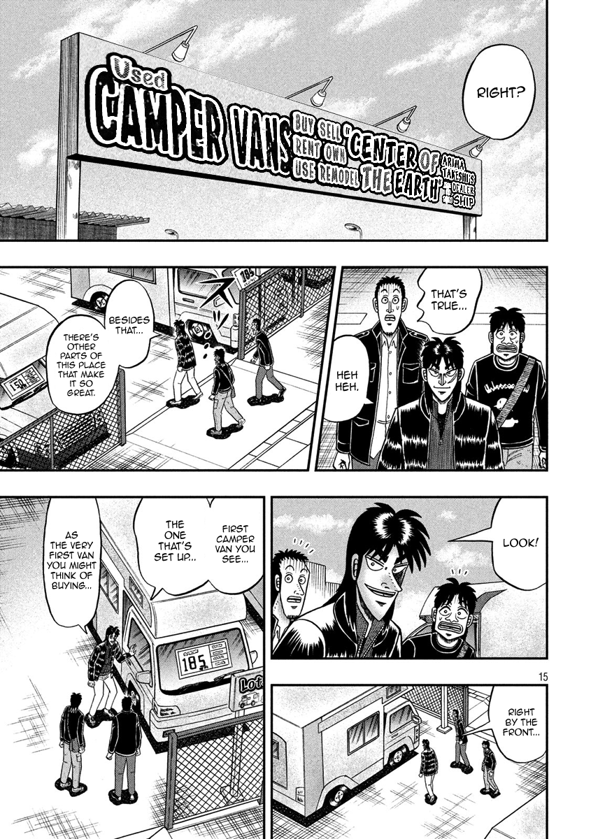 Gambling Outcast Kaiji: The 2.4 Billion Escape Arc - Kaiji Part 6 Chapter 292 page 14 - Chapter 292: Bait