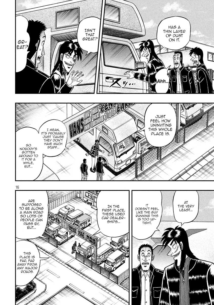 Gambling Outcast Kaiji: The 2.4 Billion Escape Arc - Kaiji Part 6 Chapter 292 page 15 - Chapter 292: Bait