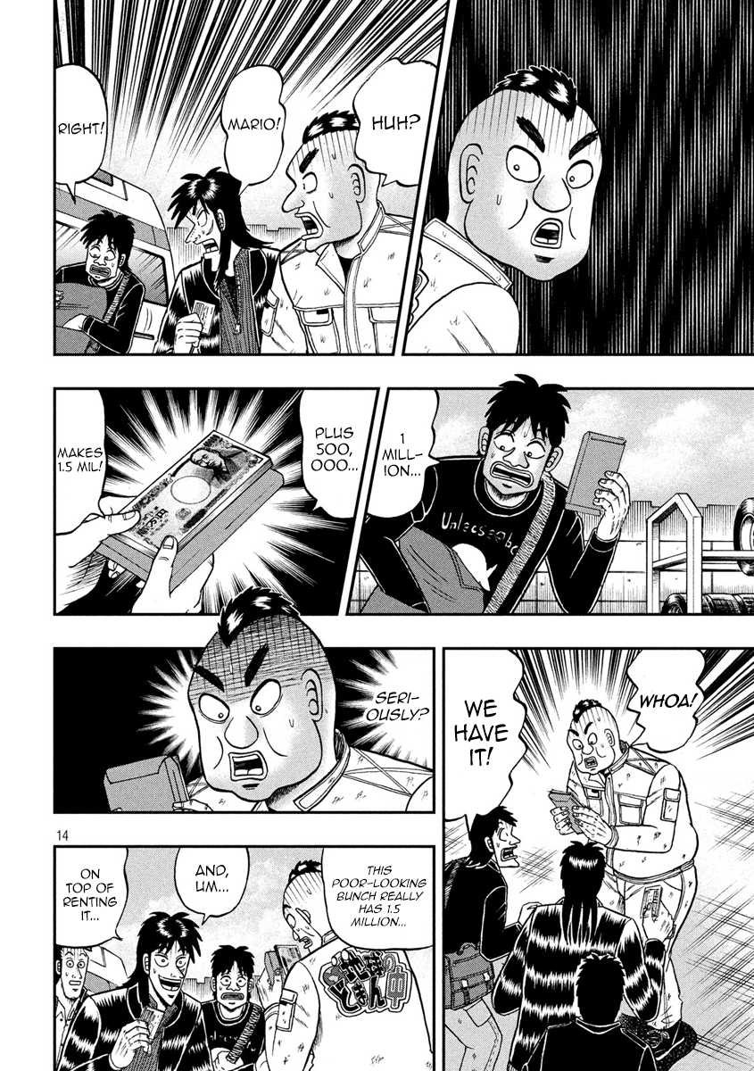Gambling Outcast Kaiji: The 2.4 Billion Escape Arc - Kaiji Part 6 Chapter 293 page 14 - Chapter 293: Shopkeeper