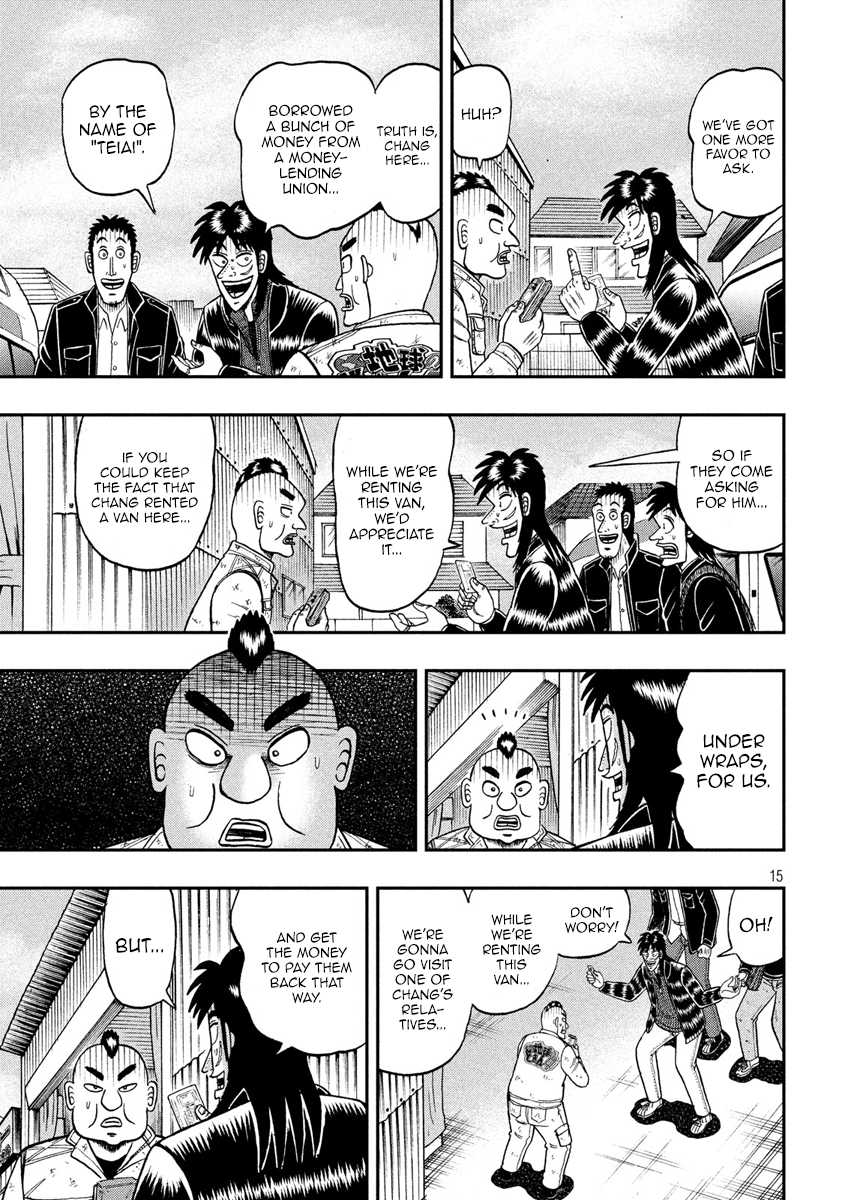 Gambling Outcast Kaiji: The 2.4 Billion Escape Arc - Kaiji Part 6 Chapter 293 page 15 - Chapter 293: Shopkeeper