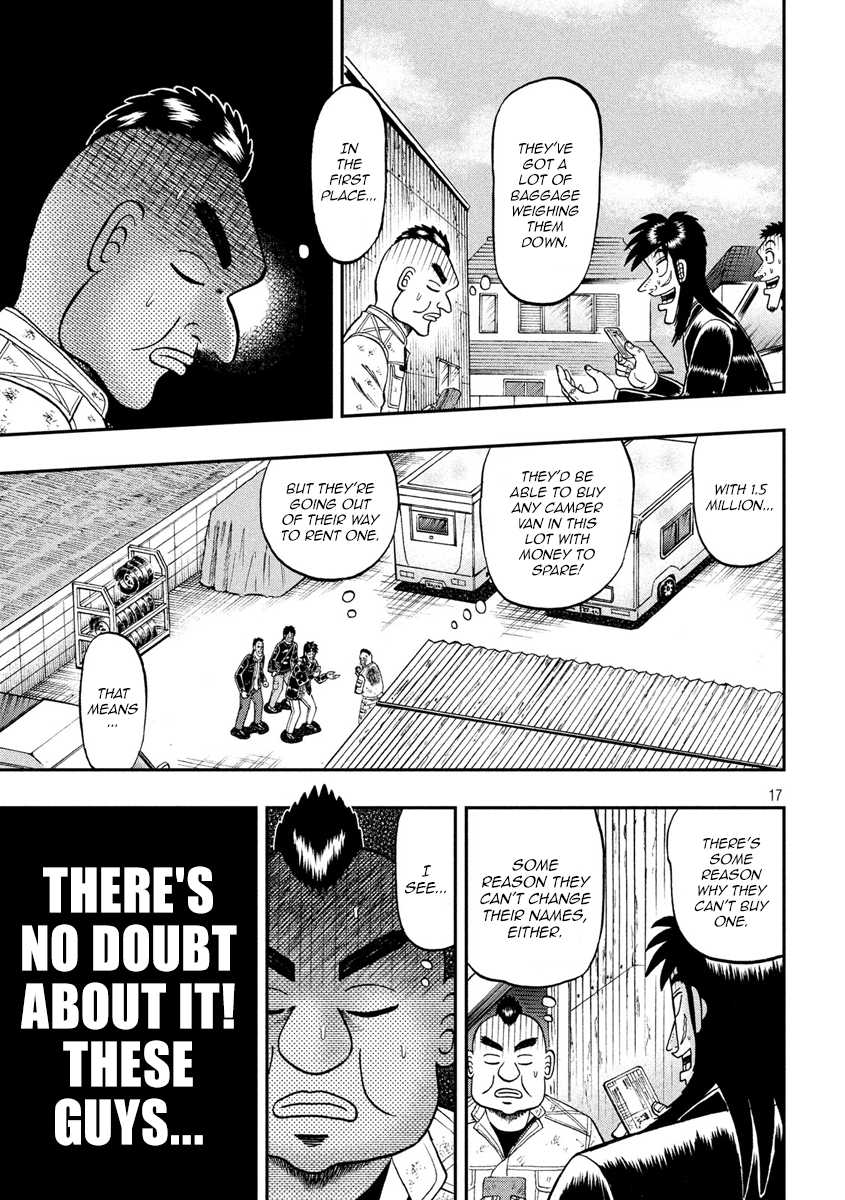 Gambling Outcast Kaiji: The 2.4 Billion Escape Arc - Kaiji Part 6 Chapter 293 page 17 - Chapter 293: Shopkeeper