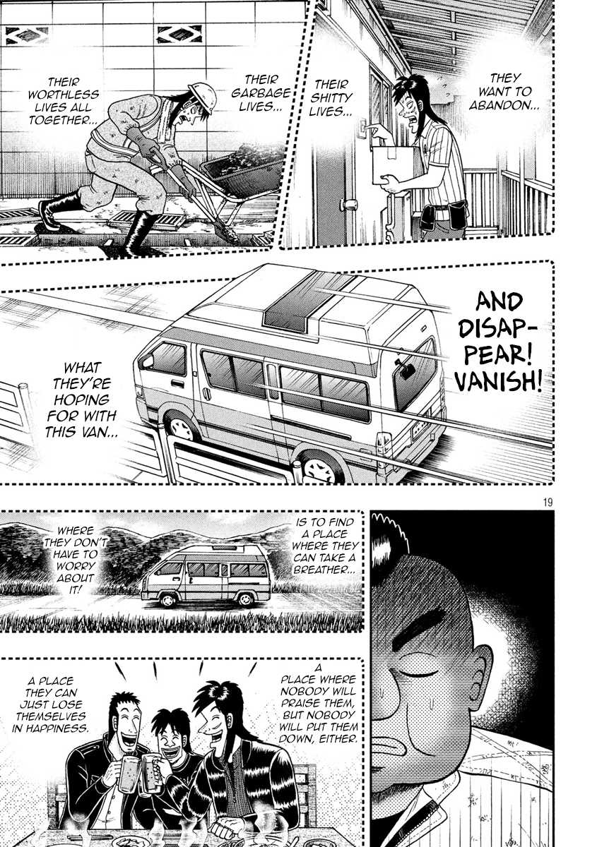 Gambling Outcast Kaiji: The 2.4 Billion Escape Arc - Kaiji Part 6 Chapter 293 page 19 - Chapter 293: Shopkeeper