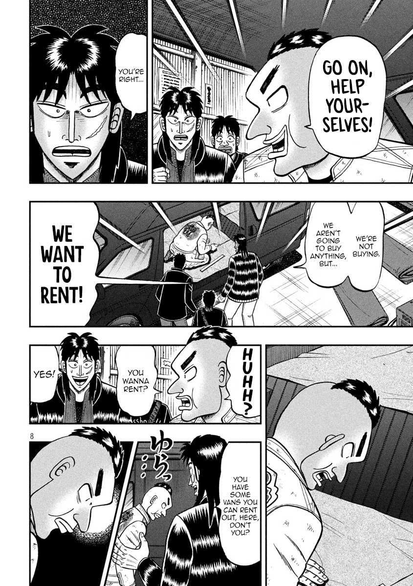 Gambling Outcast Kaiji: The 2.4 Billion Escape Arc - Kaiji Part 6 Chapter 293 page 8 - Chapter 293: Shopkeeper