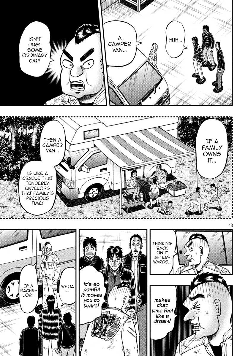 Gambling Outcast Kaiji: The 2.4 Billion Escape Arc - Kaiji Part 6 Chapter 294 page 13 - Chapter 294: Center