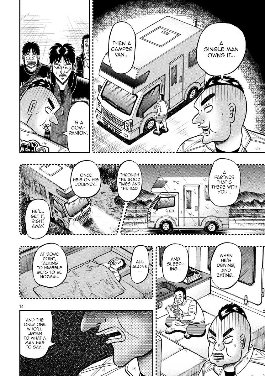 Gambling Outcast Kaiji: The 2.4 Billion Escape Arc - Kaiji Part 6 Chapter 294 page 14 - Chapter 294: Center