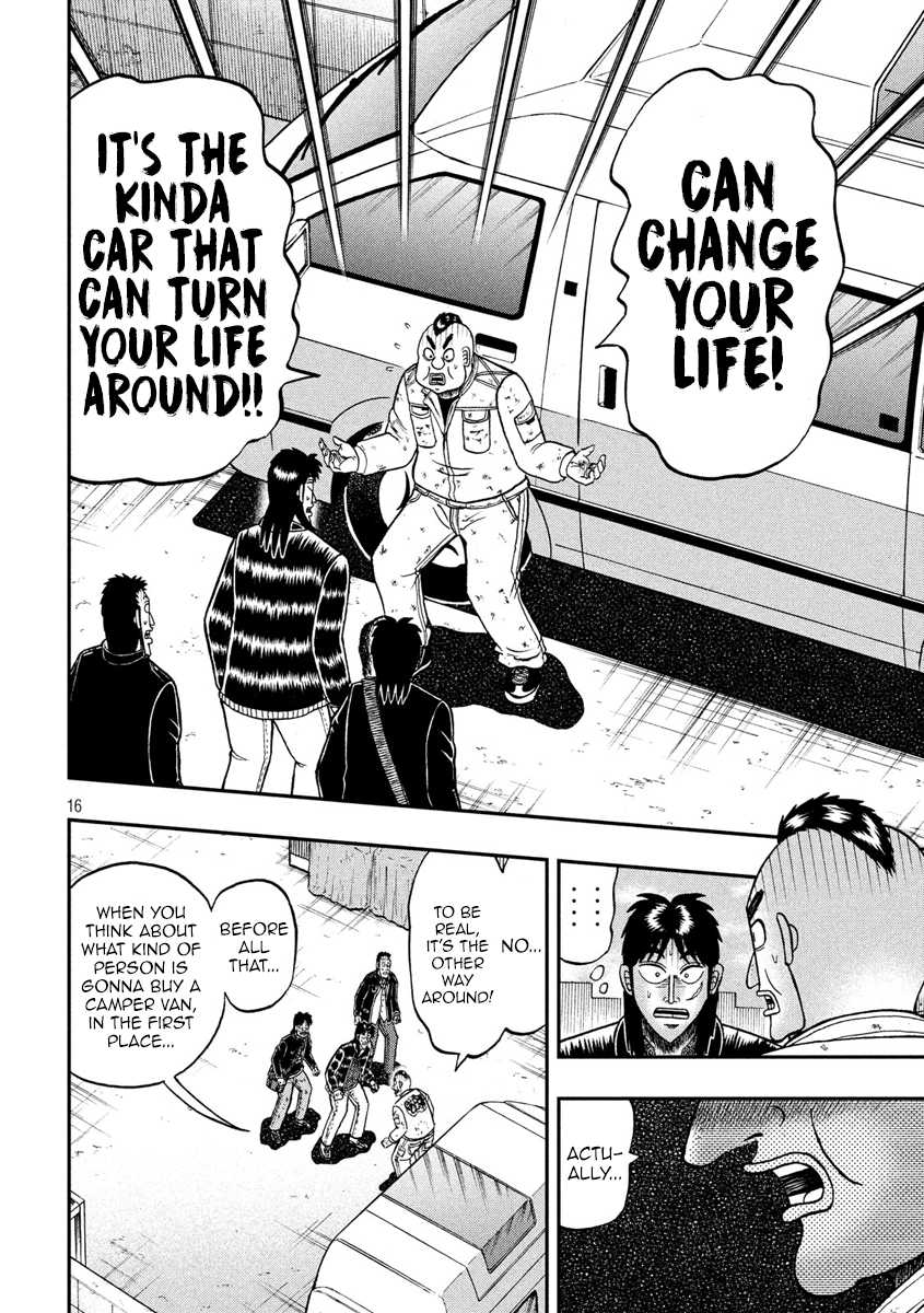 Gambling Outcast Kaiji: The 2.4 Billion Escape Arc - Kaiji Part 6 Chapter 294 page 16 - Chapter 294: Center