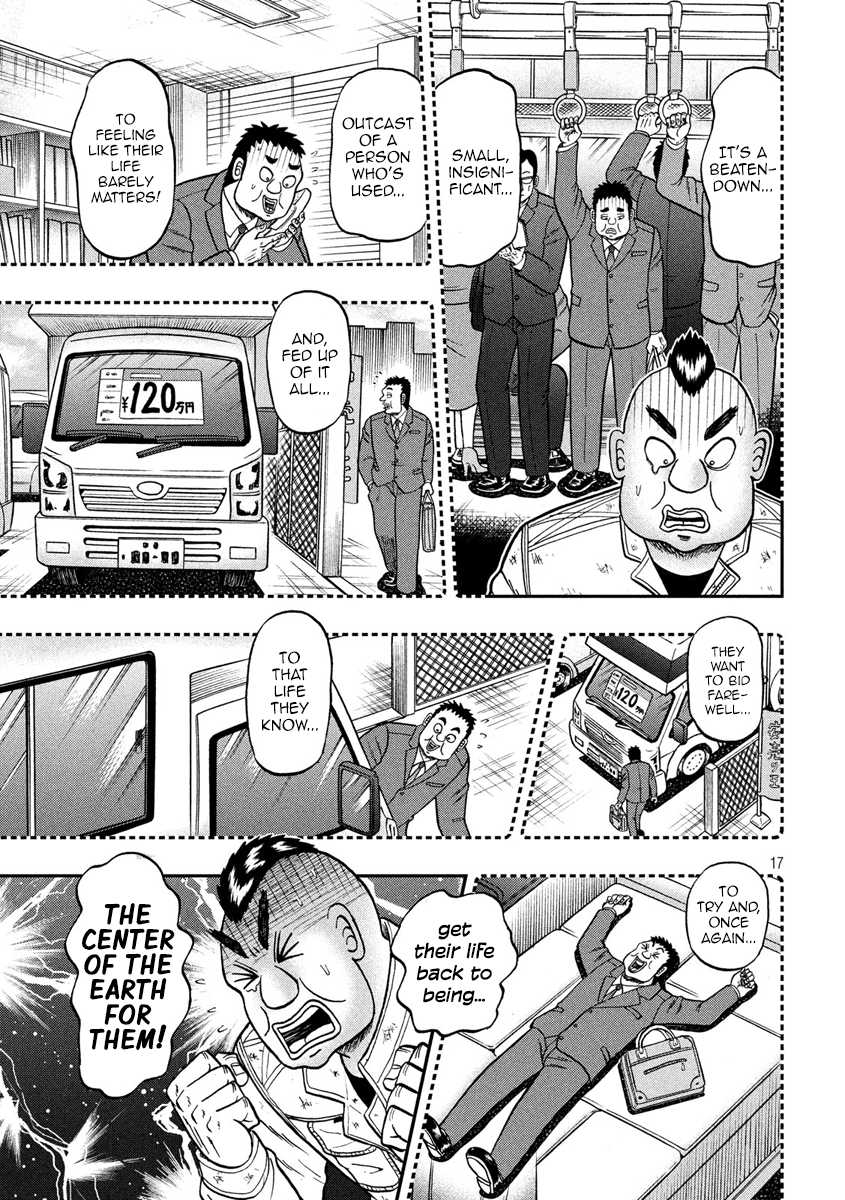 Gambling Outcast Kaiji: The 2.4 Billion Escape Arc - Kaiji Part 6 Chapter 294 page 17 - Chapter 294: Center