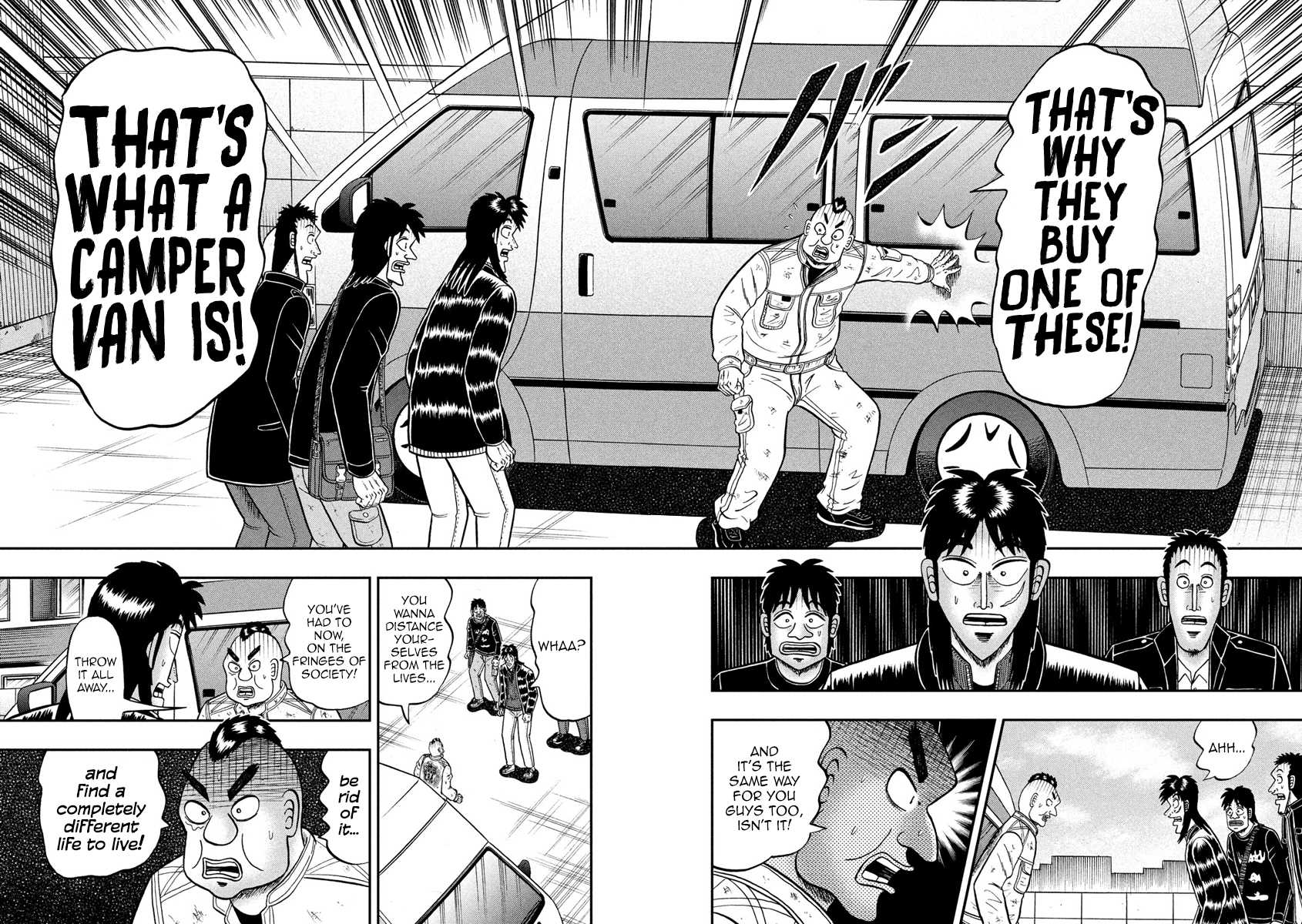 Gambling Outcast Kaiji: The 2.4 Billion Escape Arc - Kaiji Part 6 Chapter 294 page 18 - Chapter 294: Center
