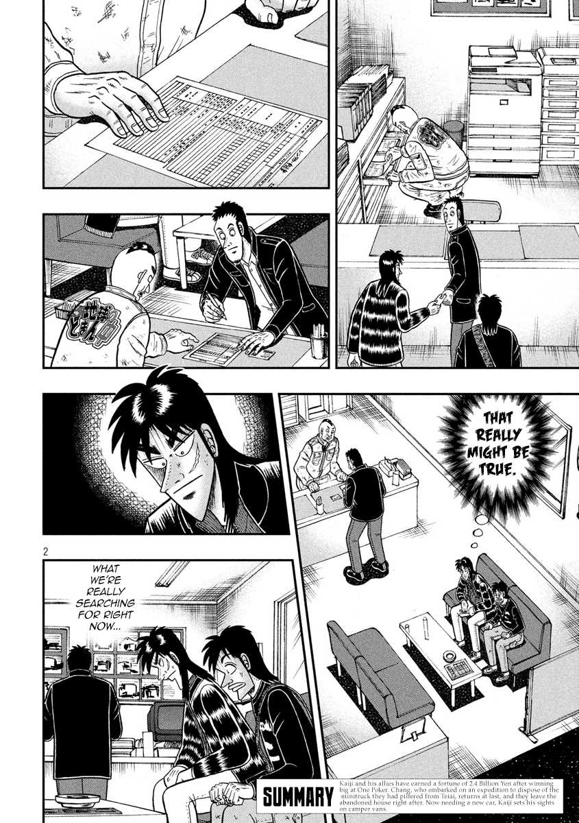 Gambling Outcast Kaiji: The 2.4 Billion Escape Arc - Kaiji Part 6 Chapter 294 page 2 - Chapter 294: Center