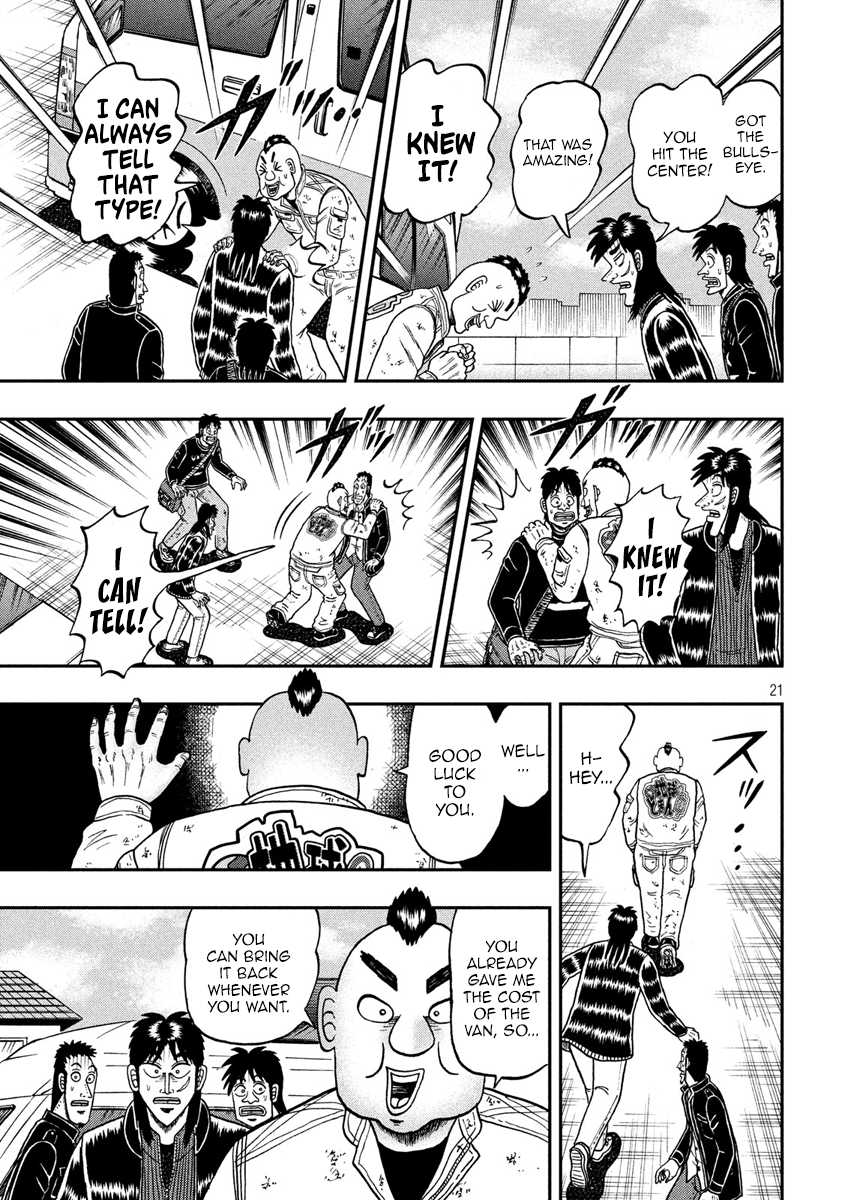 Gambling Outcast Kaiji: The 2.4 Billion Escape Arc - Kaiji Part 6 Chapter 294 page 20 - Chapter 294: Center