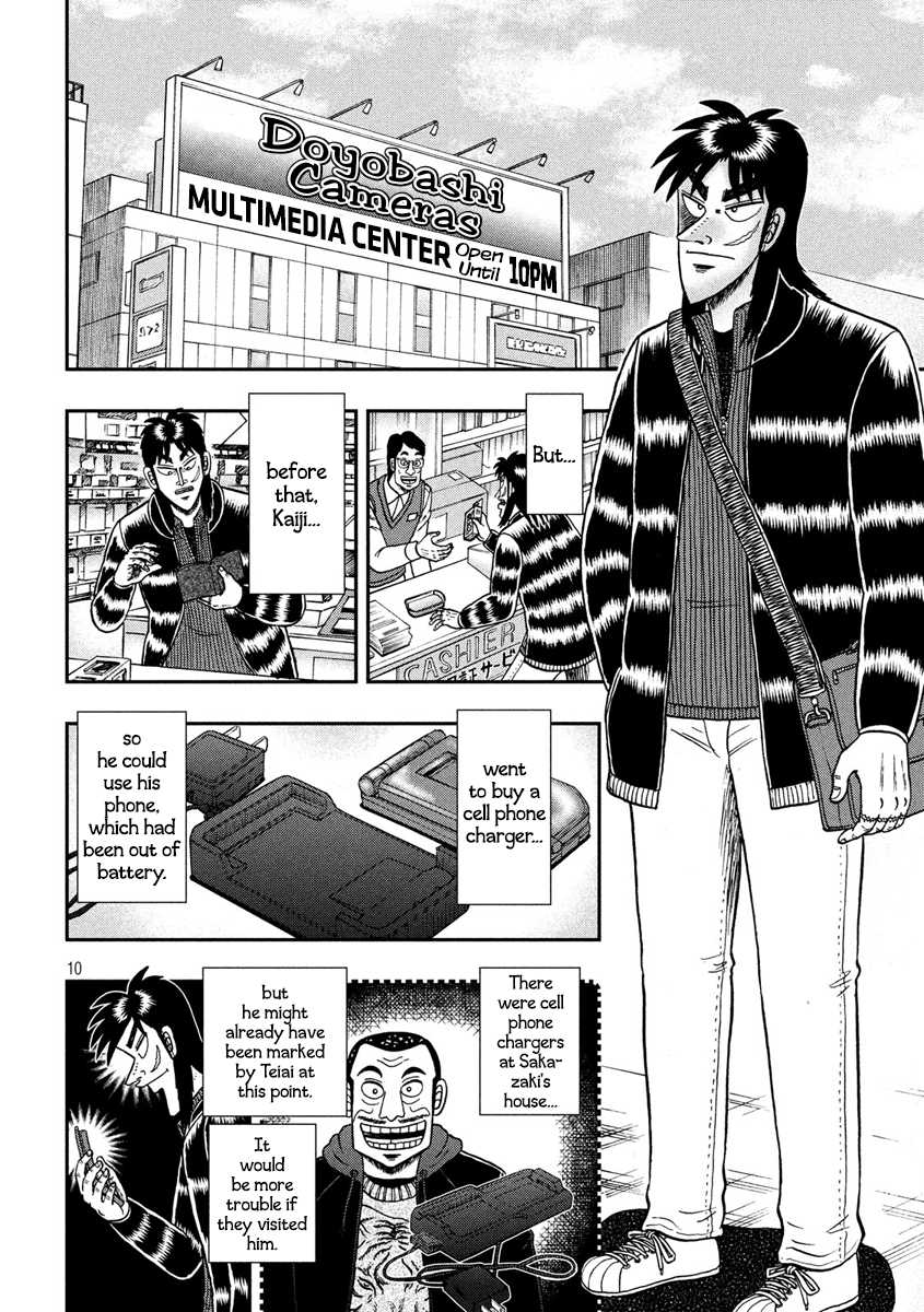 Gambling Outcast Kaiji: The 2.4 Billion Escape Arc - Kaiji Part 6 Chapter 295 page 10 - Chapter 295: Imperative